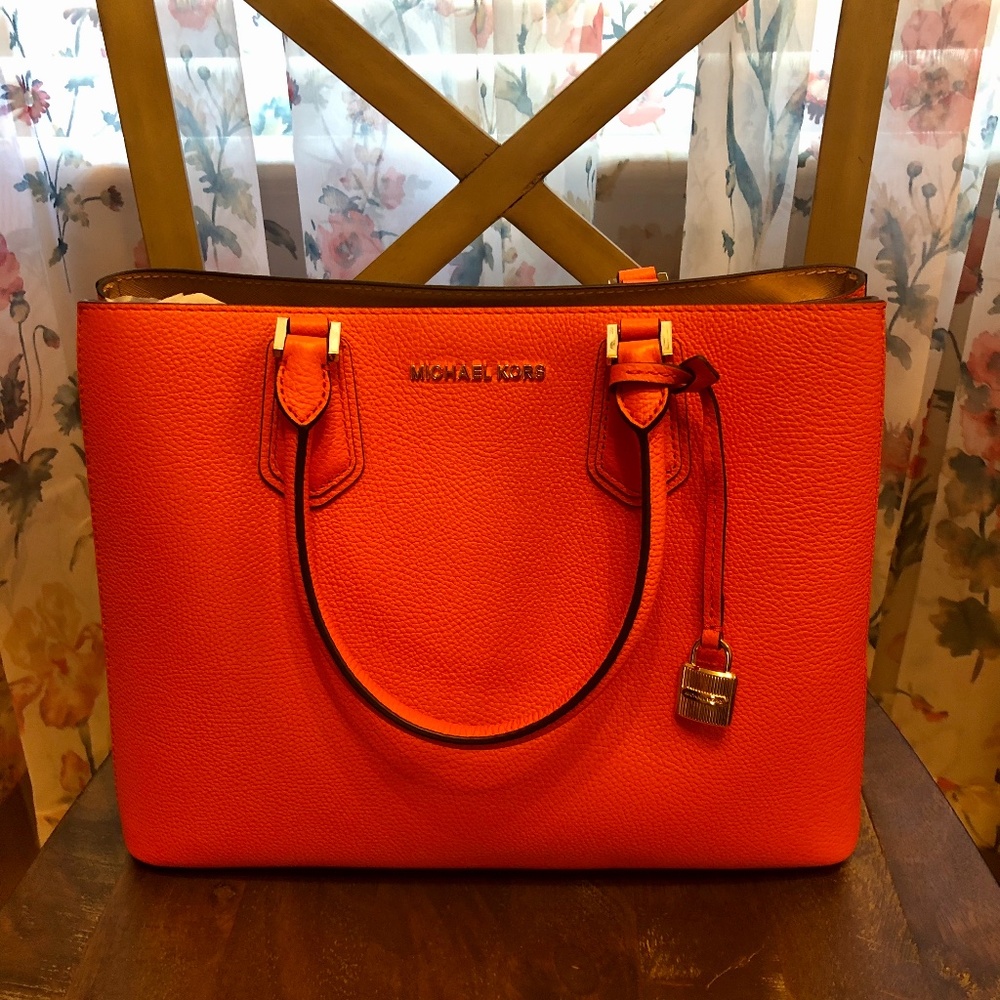 Tangerine Michael Kors Bag